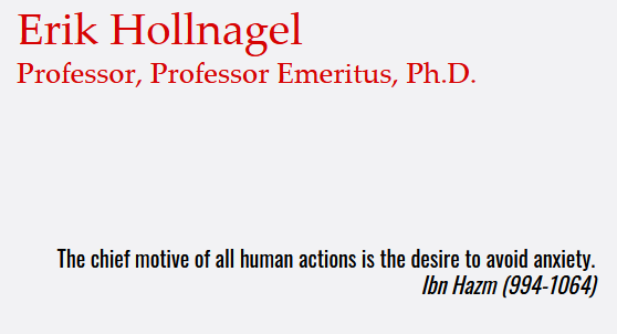 Erik Hollnagel
